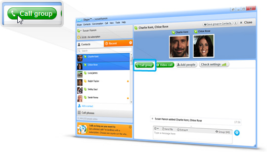 如何使用skype多人语音会议和skype多人视频功能